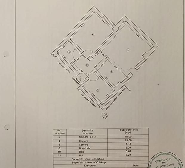 Trei camere cu curte in proprietate. - 8