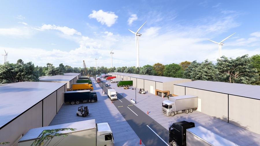 OPORTUNITATE DE INVESTITIE - teren in zona de hale, aproape de A3 - 9