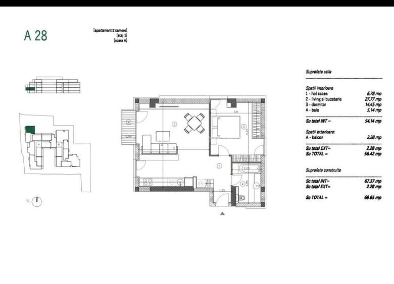 Vanzare Apartament exclusivist 2 camere, zona Decebal/ 2 min metrou Muncii Vanzare Apartament exclusivist 2 camere, zona Decebal/ 2 min metrou Muncii