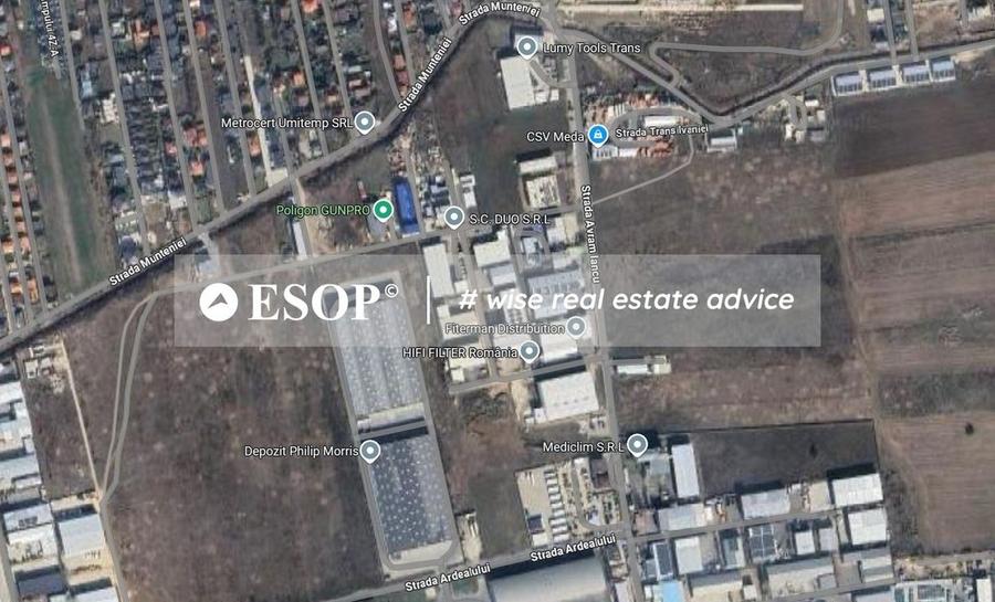 Teren industrial, 4,5 ha, Otopeni,  Avram Iancu, FS-140m, ID 15460 - 5