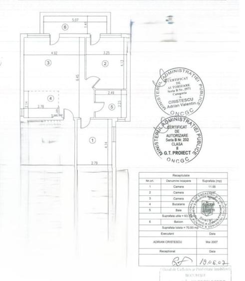 Apartament 3 camere open space | Timpuri Noi | Bloc 2007 | Lift - 10
