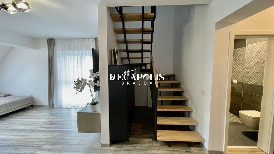 Prnthouse 3 camere | Scară interioară  | 2 balcoane - 9