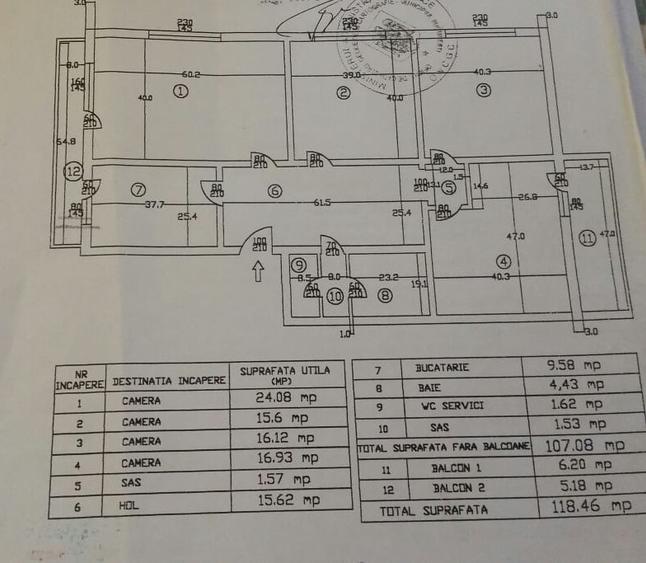 Comision 0 !!! Primaverii, parter inalt ,2 balcoane, bloc de 3 etaje ,1995 - 10