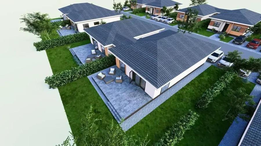 Vila individuala cu 4 camere, 105 mp utili, 400 mp teren CITY NORD - 4