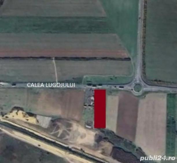 Inchiriez teren 1 ha Calea Lugojului - A1 - 1