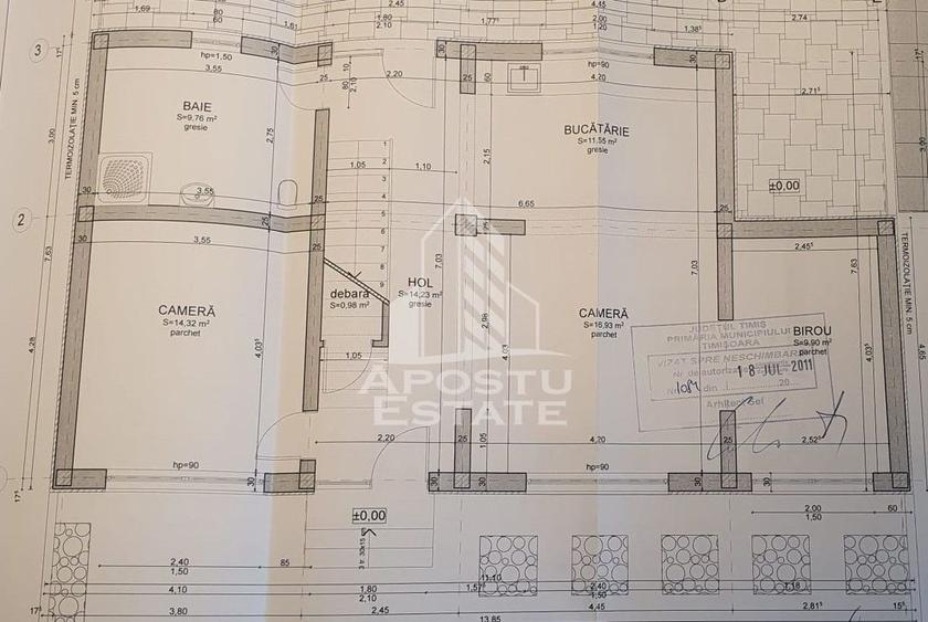 Casa individuala , 4 camere,2 bai, garaj, acces auto, 575 teren - 1