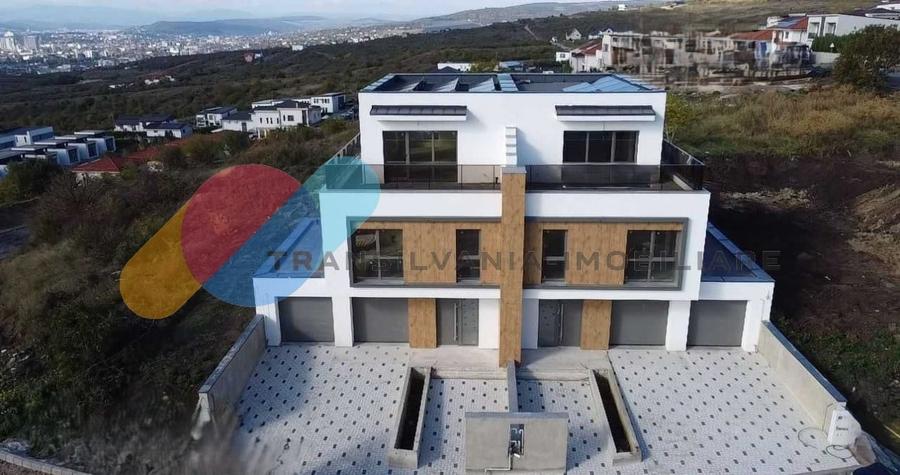 Duplex premium  P+E+R cu view asupra orasului, in  Voronet - 3