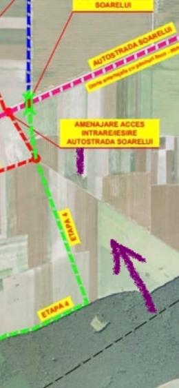 Teren 4030 mp Brănești Ilfov – aproape A2 – ideal hală sau depozit - 3