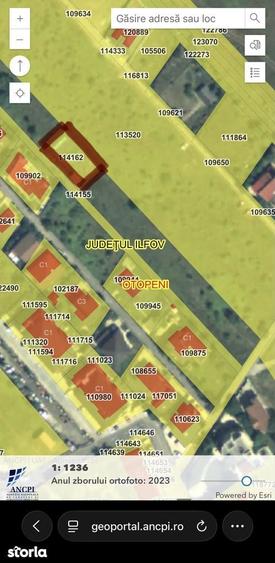 Teren 595 mp Otopeni deschidere 29 m ideal casa/duplex-Traian Vuia - 1