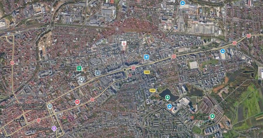 Teren Construcții intravilan de 1549 mp, în Mărăști