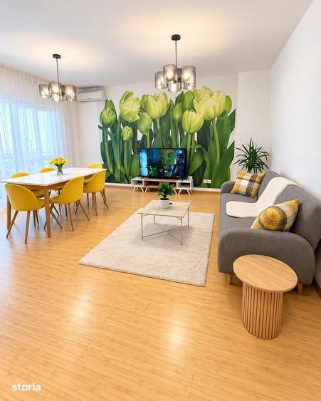 Apartament cu 3 camere decomandat în Central