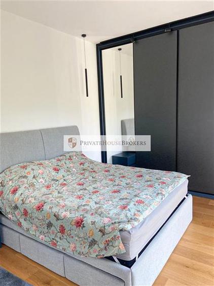 Apartament cu 2 camere semidecomandat, mobilat în Pipera