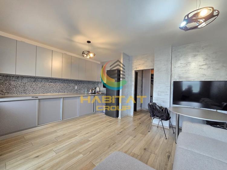 Apartament cu 2 camere semidecomandat, mobilat în Jilava