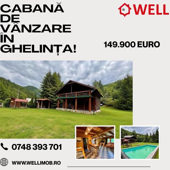 Casă cu 4 camere cu Teren 2800 Mp în Ghelința