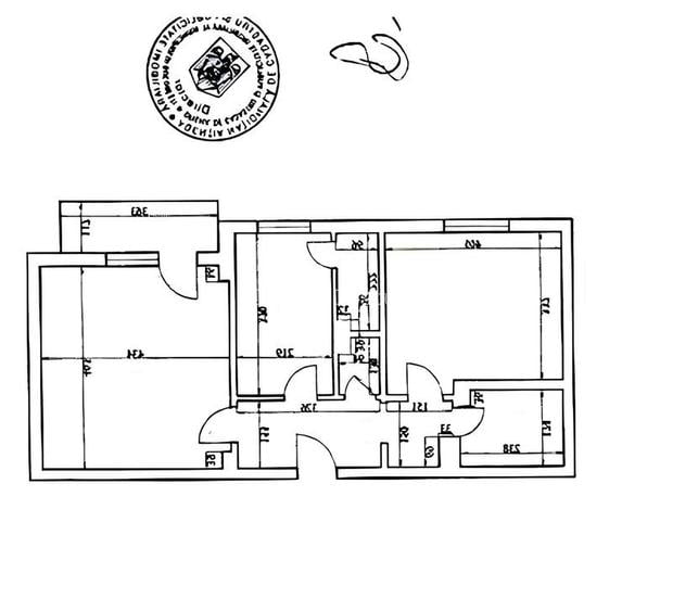 Apartament spatios 2 camere ~ Etaj 1/4 ~ Decomandat