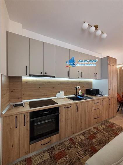 Apartament cu 2 camere semidecomandat, mobilat în Pipera