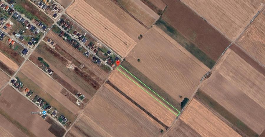 Teren agricol extravilan de 4065.419921875 mp, în Berceni