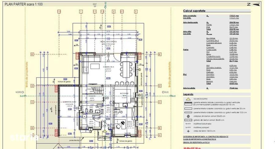 Casă cu 5 camere cu Teren 737 Mp în Borhanci