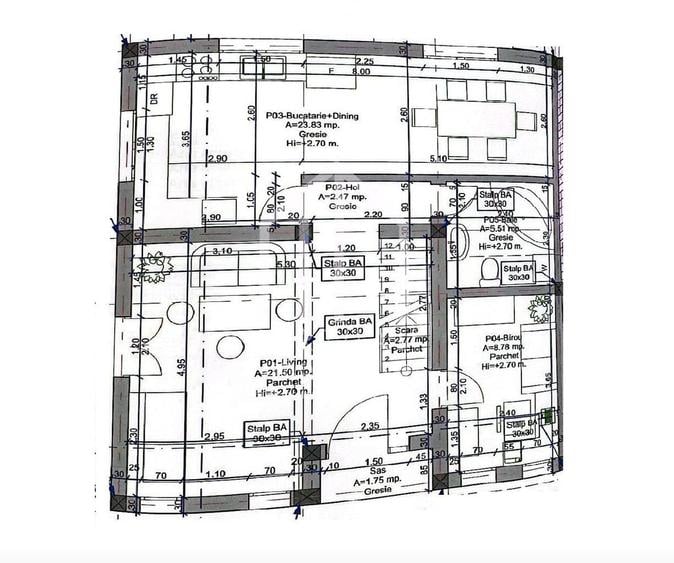 Duplex cu 4 camere, 142mp utili, 276mp teren, Selimbar - Mohu - 5
