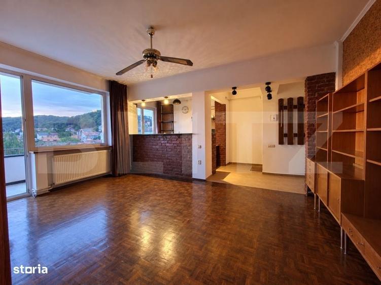 Apartament cu 2 camere semidecomandat în Ultracentral