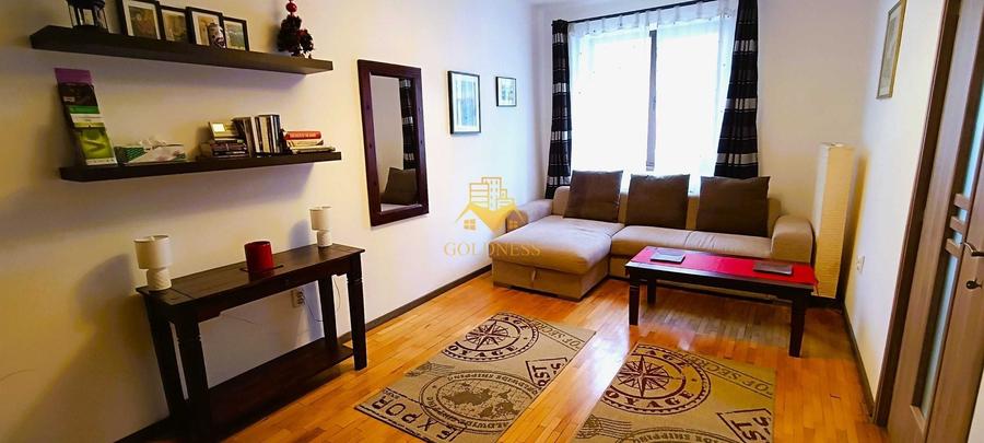Apartament cu 2 camere semidecomandat, mobilat în Ultracentral