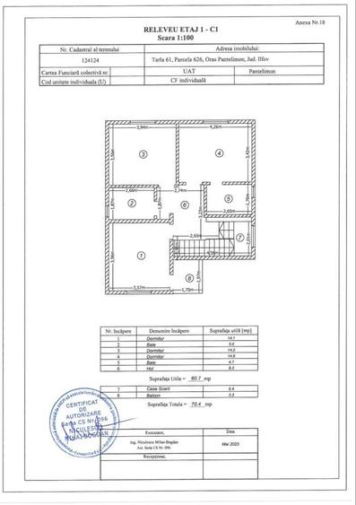 Casă cu 4 camere în Central
