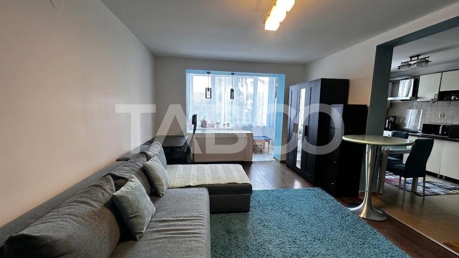 Apartament cu 2 camere semidecomandat, mobilat în Arhitecților - Calea Cisnădiei
