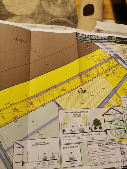 Teren si casa de locuit cu dependinte si garaj de vanzare Frumusani - 2