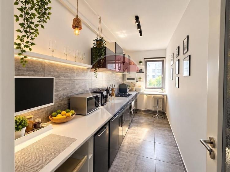Apartament cu 2 camere decomandat, mobilat în Chiajna
