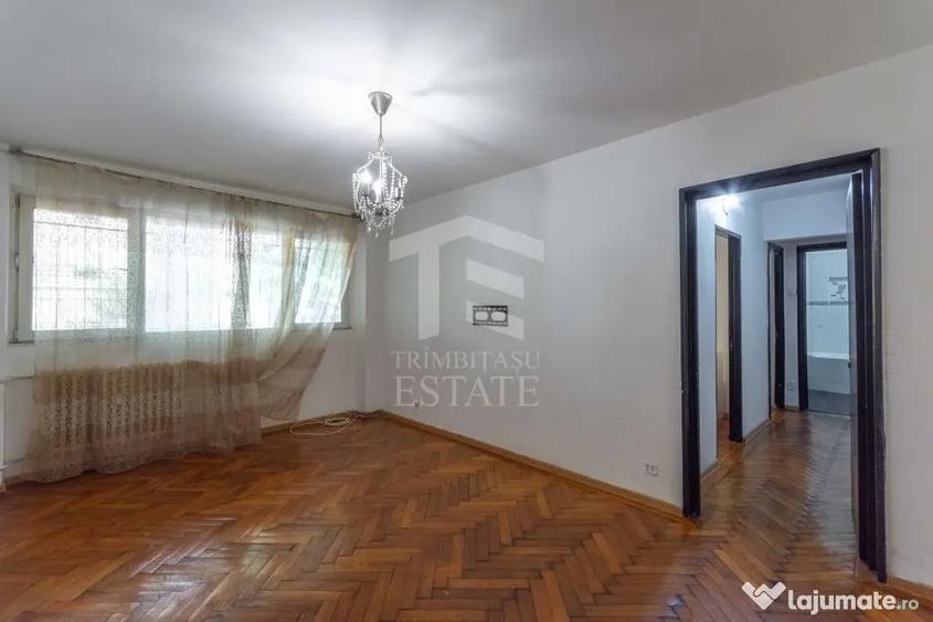 Apartament cu 3 camere semidecomandat în Mihai Bravu