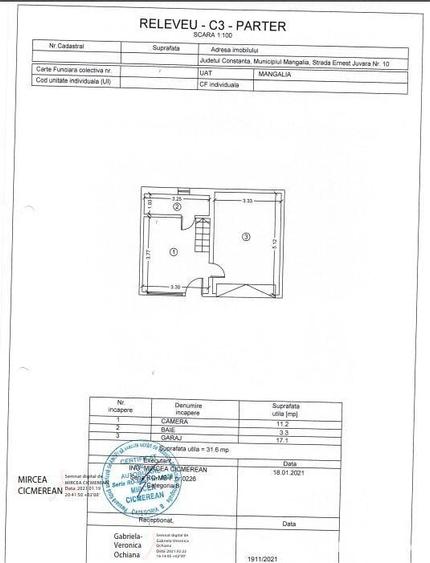 Casă cu 2 camere cu Teren 38 Mp în Mangalia