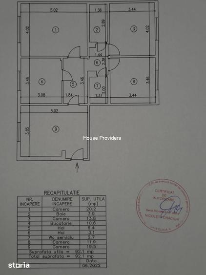 Apartament cu 4 camere semidecomandat, mobilat în Berceni