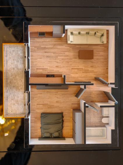 Apartament cu 2 camere decomandat în Dobroești