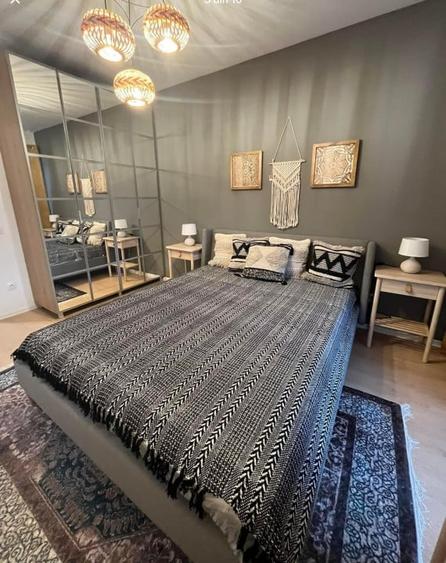 Apartament cu 2 camere semidecomandat, mobilat în Chitila