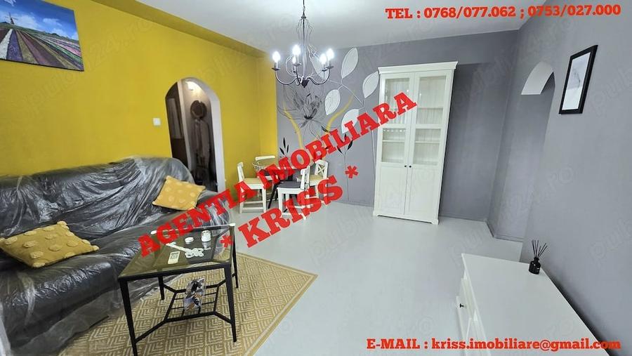 Apartament cu 2 camere semidecomandat în Craiovei