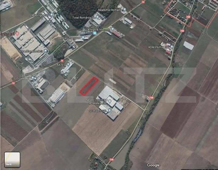 Teren Construcții intravilan de 9250 mp, în Cristian
