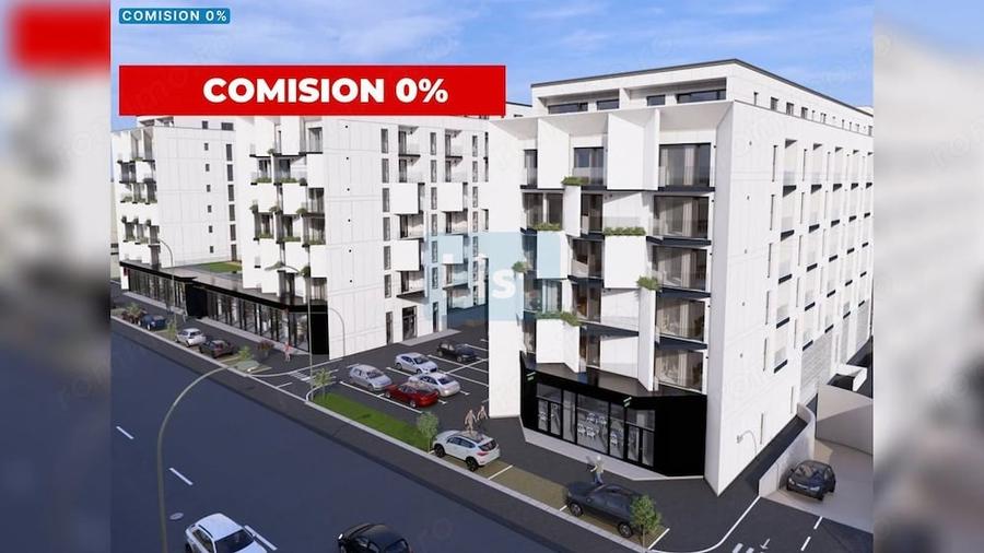 Apartament de vanzare in bloc nou, 3 camere, etaj 2, lift, comision 0% - 2