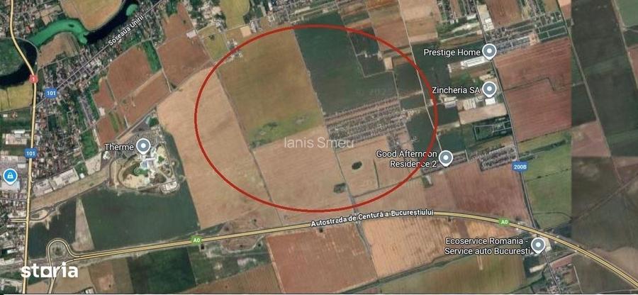 Oportunitate achizitie teren 55000 mp in Balotesti- Therme Bucuresti