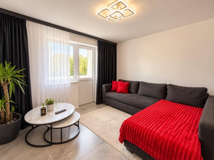 Apartament cu 2 camere decomandat, mobilat în Cetate