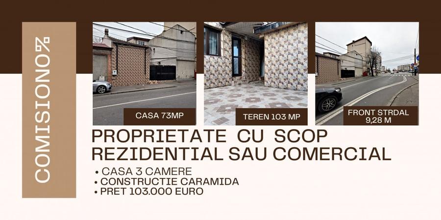 Casă individuală cu 3 camere cu Canalizare în Tomis II