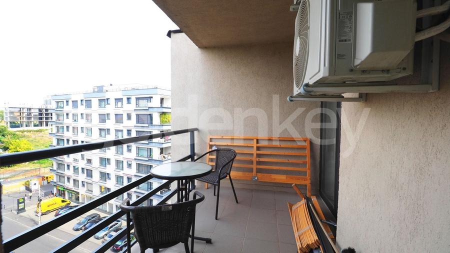 Apartament cu 3 camere decomandat, mobilat în Barbu Văcărescu