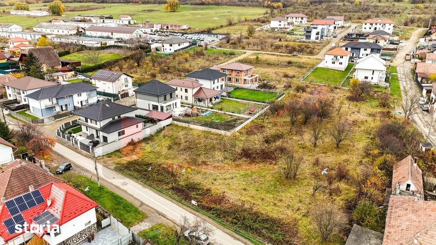 Teren Intravilan, deschidere la asfalt, 1.529 mp, utilitati |SkyView - 2