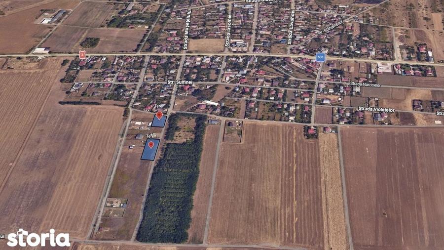 Teren de 2500 mp, în Central