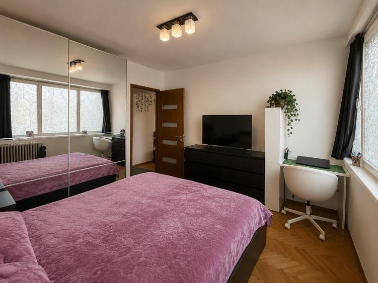Apartament cu 2 camere semidecomandat, mobilat în Dorobanți