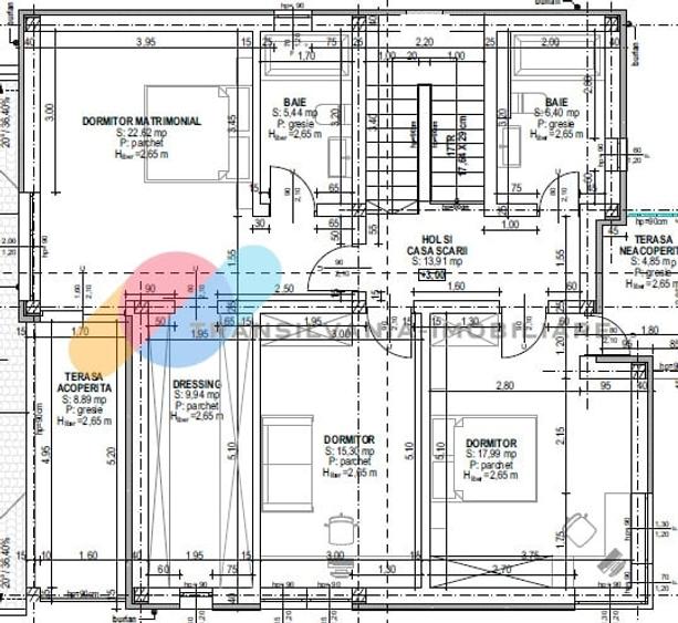Casă individuală cu 4 camere cu Canalizare în Dezmir