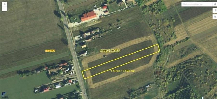 Teren Construcții intravilan de 7502 mp, în Exterior Nord