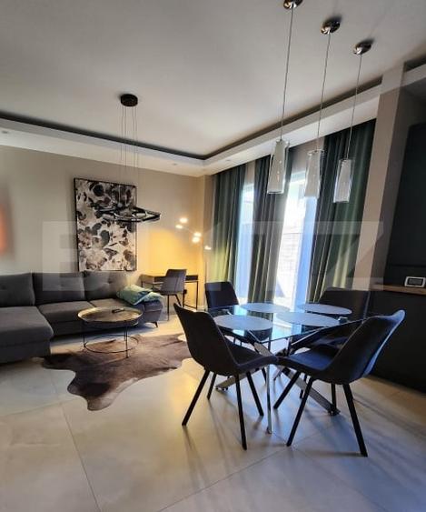 Duplex cu 4 camere semidecomandat cu Teren 50 Mp în Florești