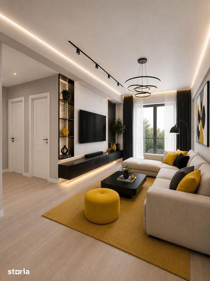 Apartament cu 2 camere decomandat în Cug