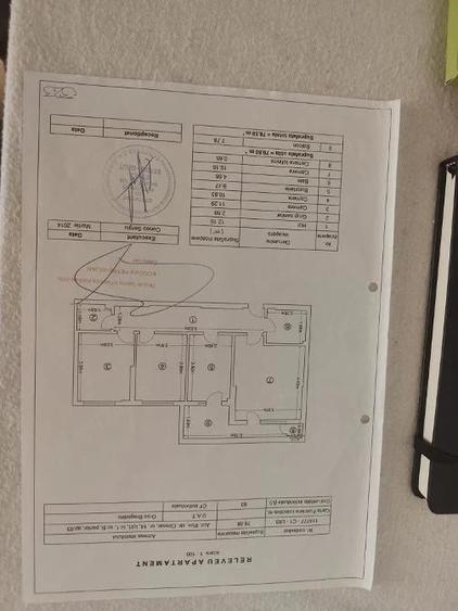 Apartament cu 4 camere decomandat în Central