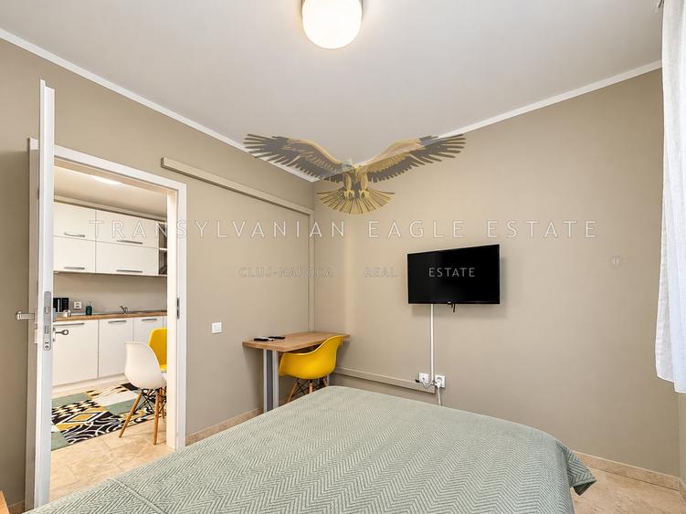 Apartament cu 2 camere decomandat, mobilat în Hașdeu
